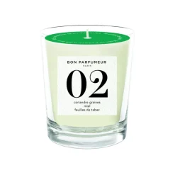 Bougie 02 - graine de coriandre / miel / feuilles de tabac